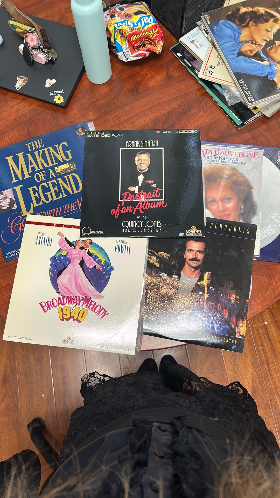 Pack of Laser Discs