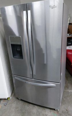 Whirlpool French Door Refrigerator Stainless Steel