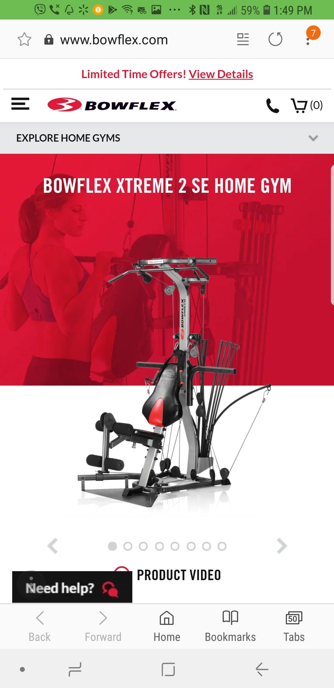 Brand New Bowflex Ultra 2