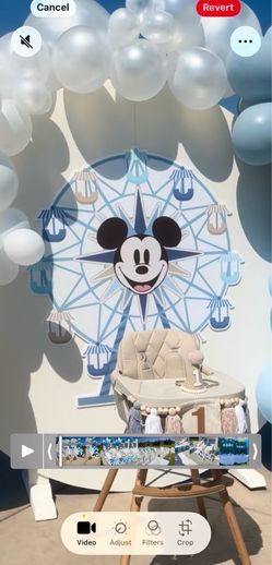 Mickey party decorations