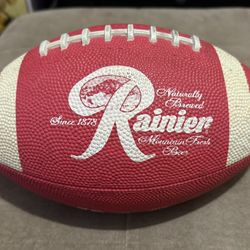 Rare Vintage UW Washington Huskies Rainier Beer Husky Fever Baden Football