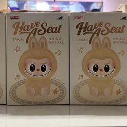 Pop Mart Labubu Figures — Exciting Macaron & Have A Seat (Sealed Bags, Authentic, Local Pickup)