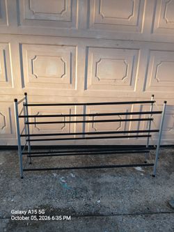 4-Tier Metal Shoe Rack