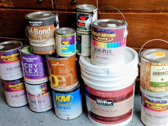 Surplus latex paint
