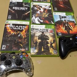 Xbox 360 Games And Controllers