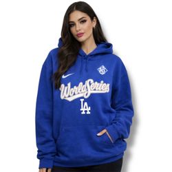 Nike Los Angeles Dodgers 2025 World Series Hooded Sweater
