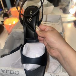 Aldo “SAKE” black heels