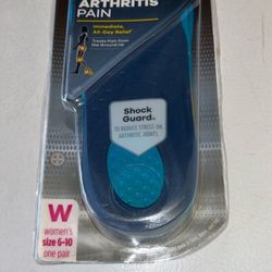 Dr. Scholls Pain Relief Orthotics for Arthritis Pain for Women, Size 6-10, 1 Pair