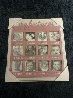 My First Year Picture Frame 