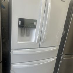 French Door Refrigerator w/ Water Dispenser & Maximum Ice Capacity By Whirlpool At $1500 Less Than MSRP!