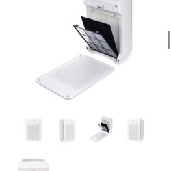 Two Winix C545 4-Stage True HEPA Air Purifiers with WiFi & PlasmaWave Technology. Like new