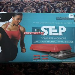 The step Freestyle Complete workout