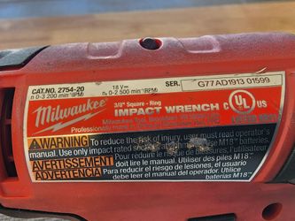 Milwaukee 3/8 Impact