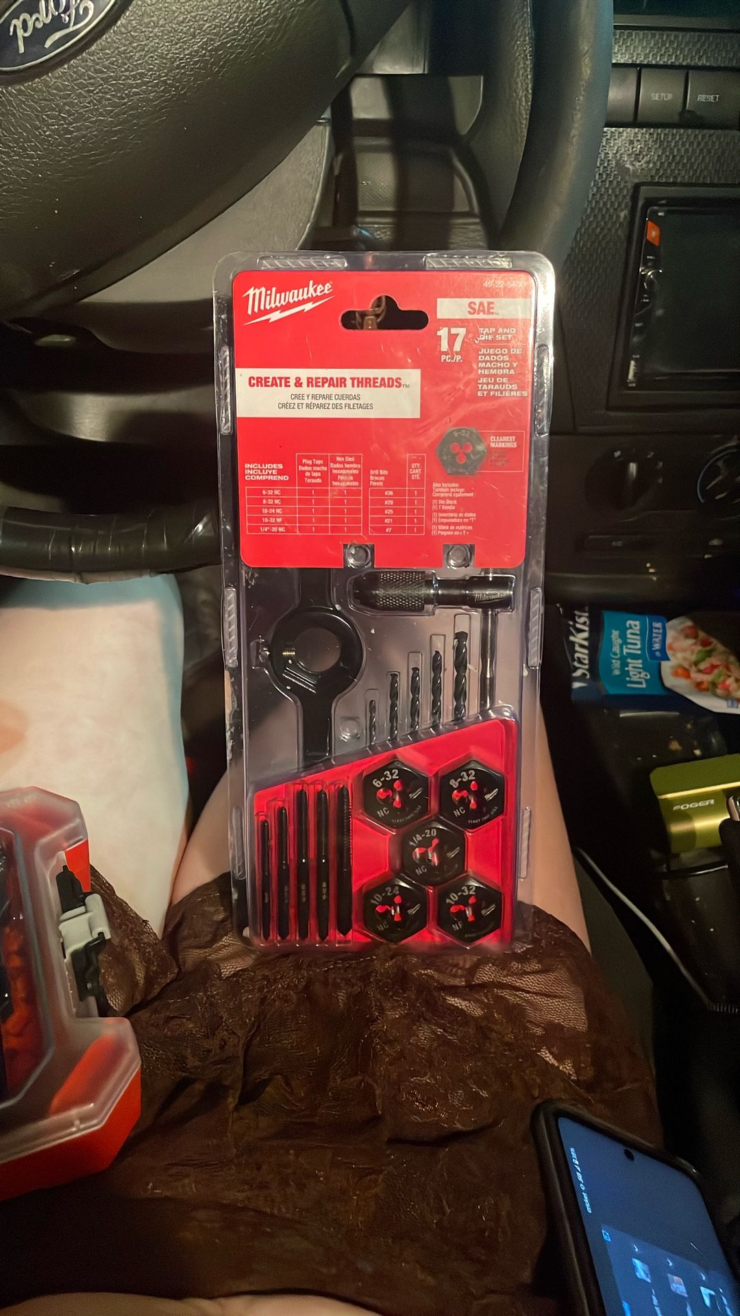 Milwaukee Tap And Die Set