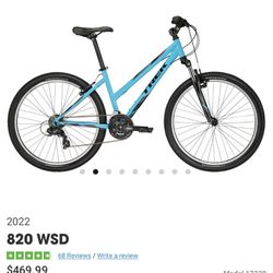 Women’s Trek 820 Mountain Bike XS Frame 