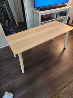 IKEA LISABO Coffee Table (Ash top)