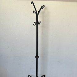  Ikea Portis Coat Rack Portis Hat, Hat Rack Ikea Black Coat Rack, 76 inch tall, clean and good condition 