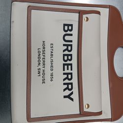 Burberry Logo Medium Tote Bag