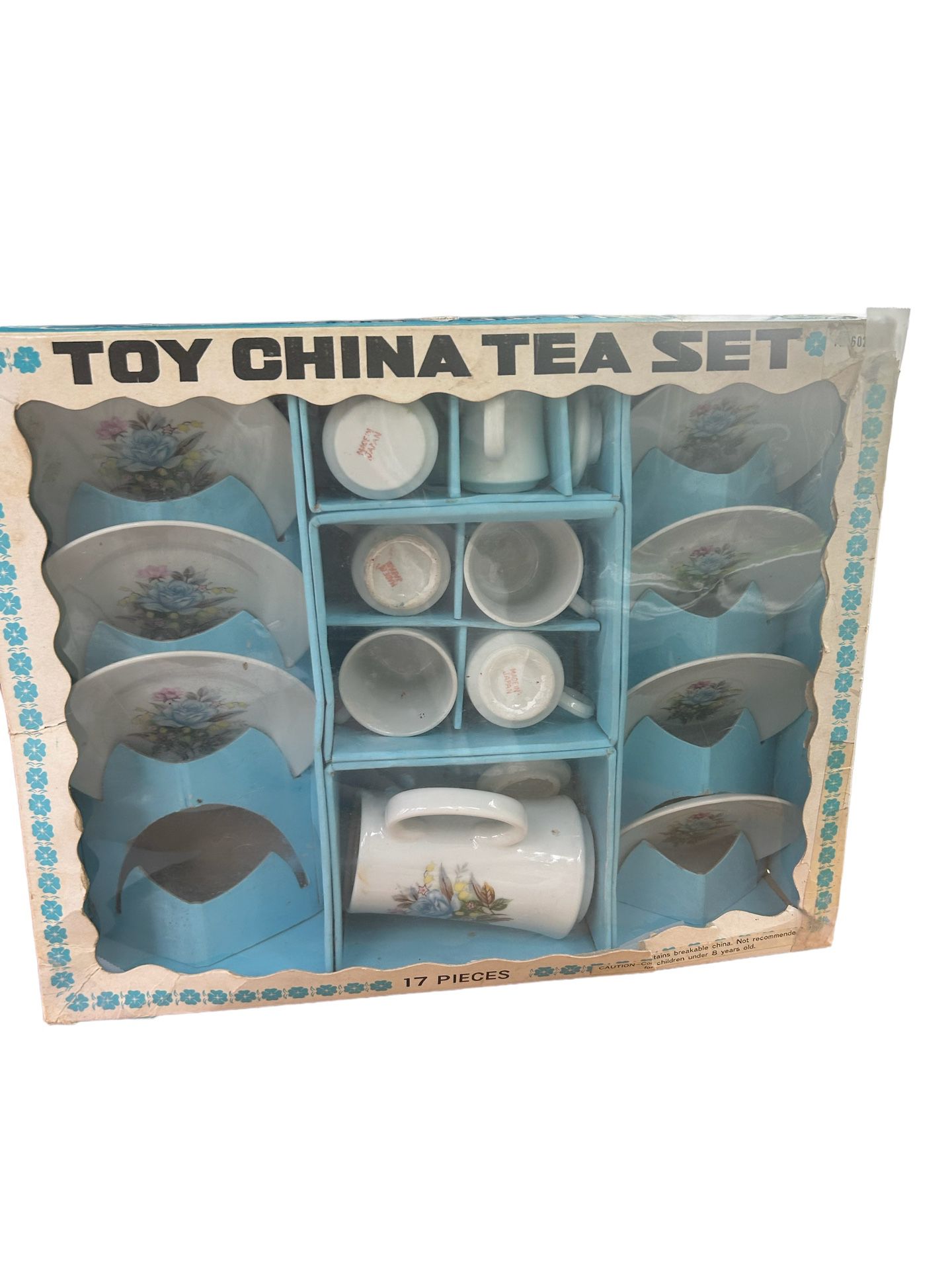 Vintage Toy China Tea Set
