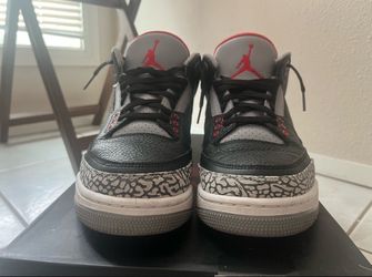 Jordan 3 Retro OG “Black Cement” Men’s Size 9 (barely worn)