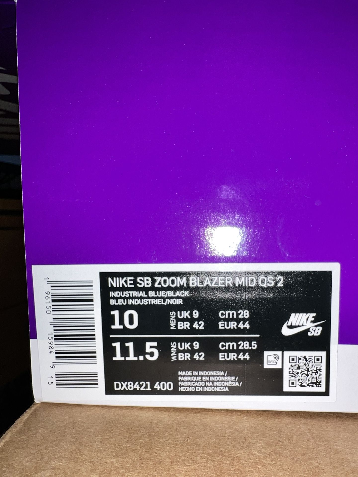 Supreme X Nike SB Blazer denim  & Accessories