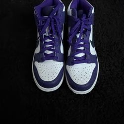 Jordan  1 dunk high white midnight navy