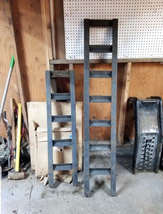 Heavy Duty Trailer Ramps - Angle Steel Ramps