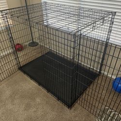 Xxl Dog Crate With 2 Doors