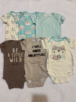 Gerber Baby Onesies 6-Pack