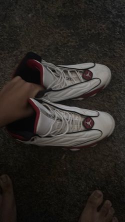 Air Jordan Low-Top Sneakers White Red