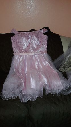 Pink dress/size 12/very good condition