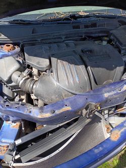 The title is clean not salvaged it's a blue 2006 Chevy Cobalt LT with the 2.2 with the L61 ecotec inline 4