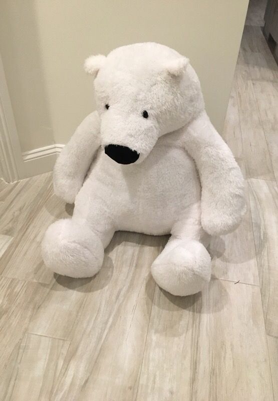 Stuffed toy polar bear
