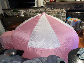 Air Fort Air Tent Fan Powered Girls Pink Tent