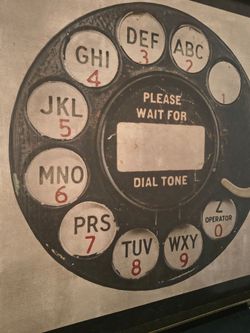 Mercar Wall Art Rotary Dial