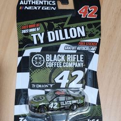 Ty Dillon 42 Black Rifle Coffee Company NASCAR BRCC