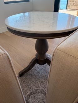 Pottery Barn Marble tables - set of 2