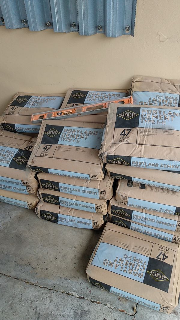 Portland cement type 111. 26 bags for Sale in Oakland Park, FL OfferUp