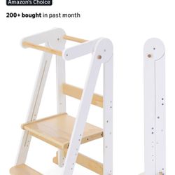 (New) Foldable Toddler Kitchen Tower/Stool 