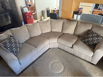 Sectional sofa -curved