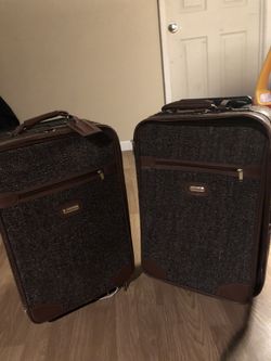 Vintage Jaguar Suit Case