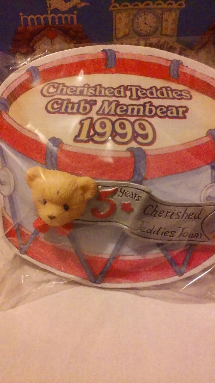 1999 Cherished. teddies pendant