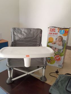 Bright Starts Pop 'N Sit Portable Booster Seat