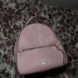 Pink Coach Backpack