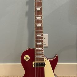 Vintage Brand V100WR Wine Red Electric Guitar