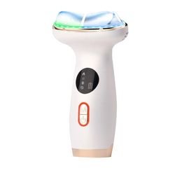 Cold Heat Facial Massager Red Light Therapy for Face Neck Eye Lifting Firming Depuffing,7-in-1 LED Facial Sculptor Skin Care,Cooling Electric gua sha 