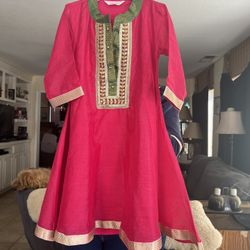 Indian beaded dress size 5