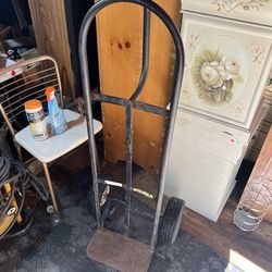 Heavy duty steel hand truck dolly