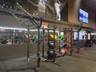 Hammer strength squat rack rig