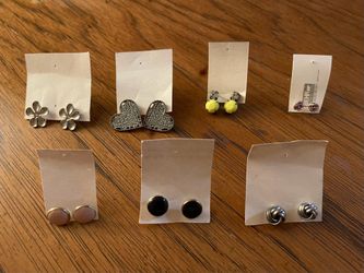 Various Fashionable Earrings - $4.00 Per Pair (See Description)